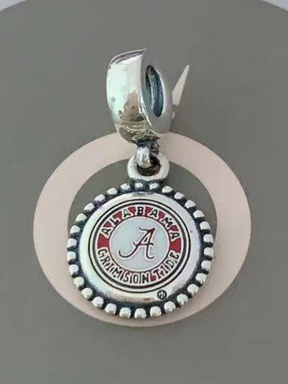 Pandora University of Alabama Charm Pendant|S925 Sterling Silver Jewelry